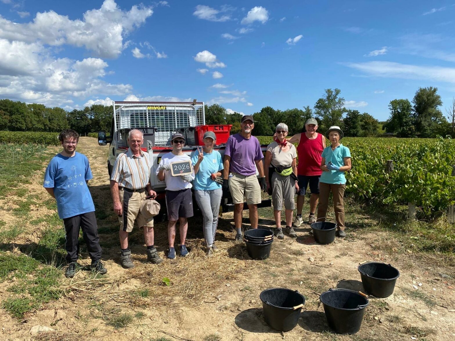 Les vendanges 2026